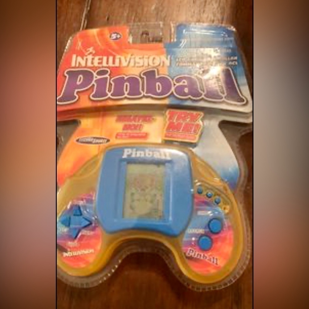 🆕 Vintage Intellivision Pinball Handheld LCD Electronic Game Techno Source 2003